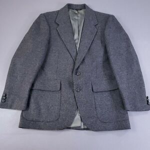 Vtg WM F Farah 100% Pure Wool Tweed Blazer Mens 40S Sports Jacket Made in USA